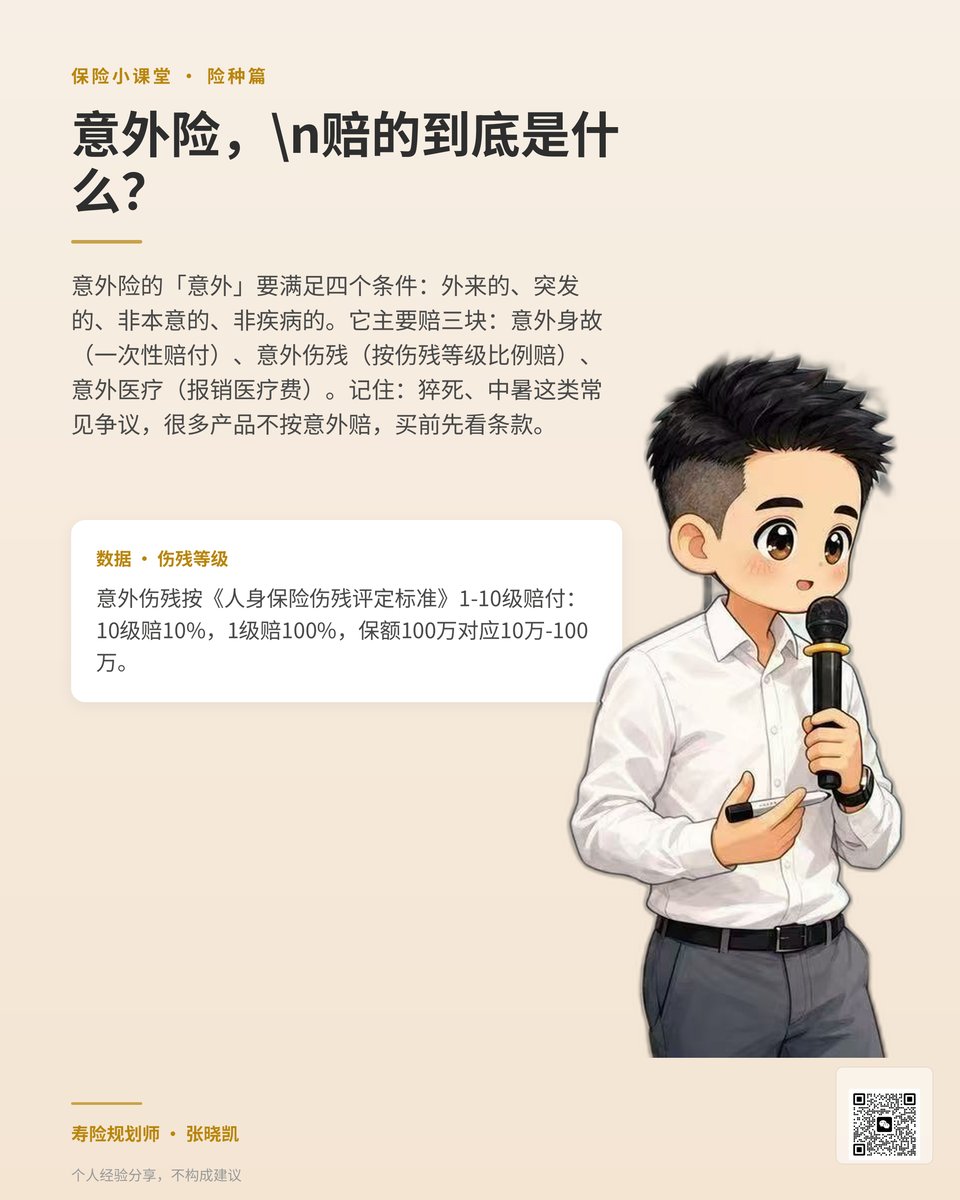 意外险怎么赔