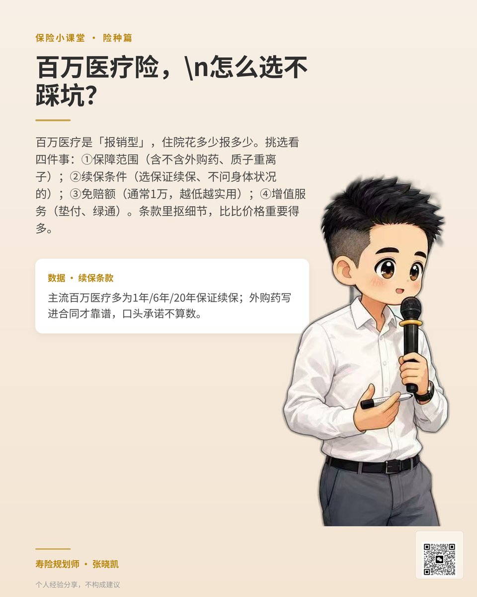 百万医疗怎么选